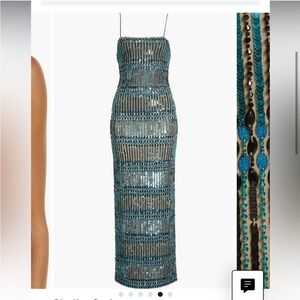 Alice and Olivia Sequin Dress